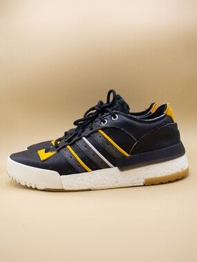 Adidas Rivalry RM Low Core Black Carbon Shoes EE4987 Men's Size 10